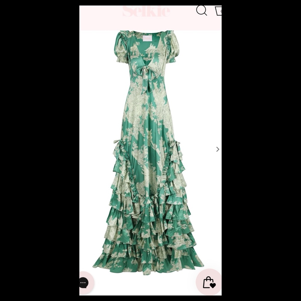 Selkie Gasby slip gown- in cedar toile